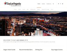 Tablet Screenshot of gaylasvegas4u.com